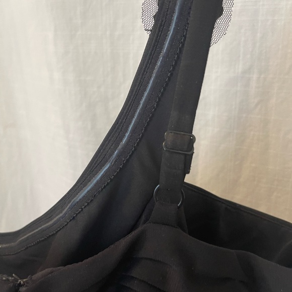 Bcbgmaxaria column black gown with one shoulder size Small - Picture 10 of 10